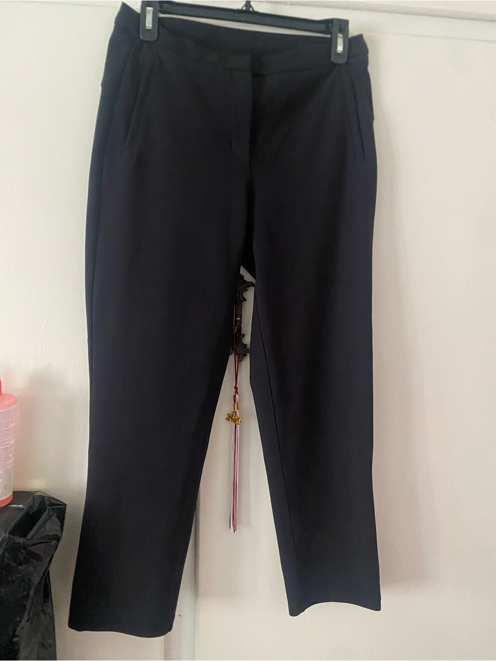 lululemon athletica Black Slim Cropped Trousers